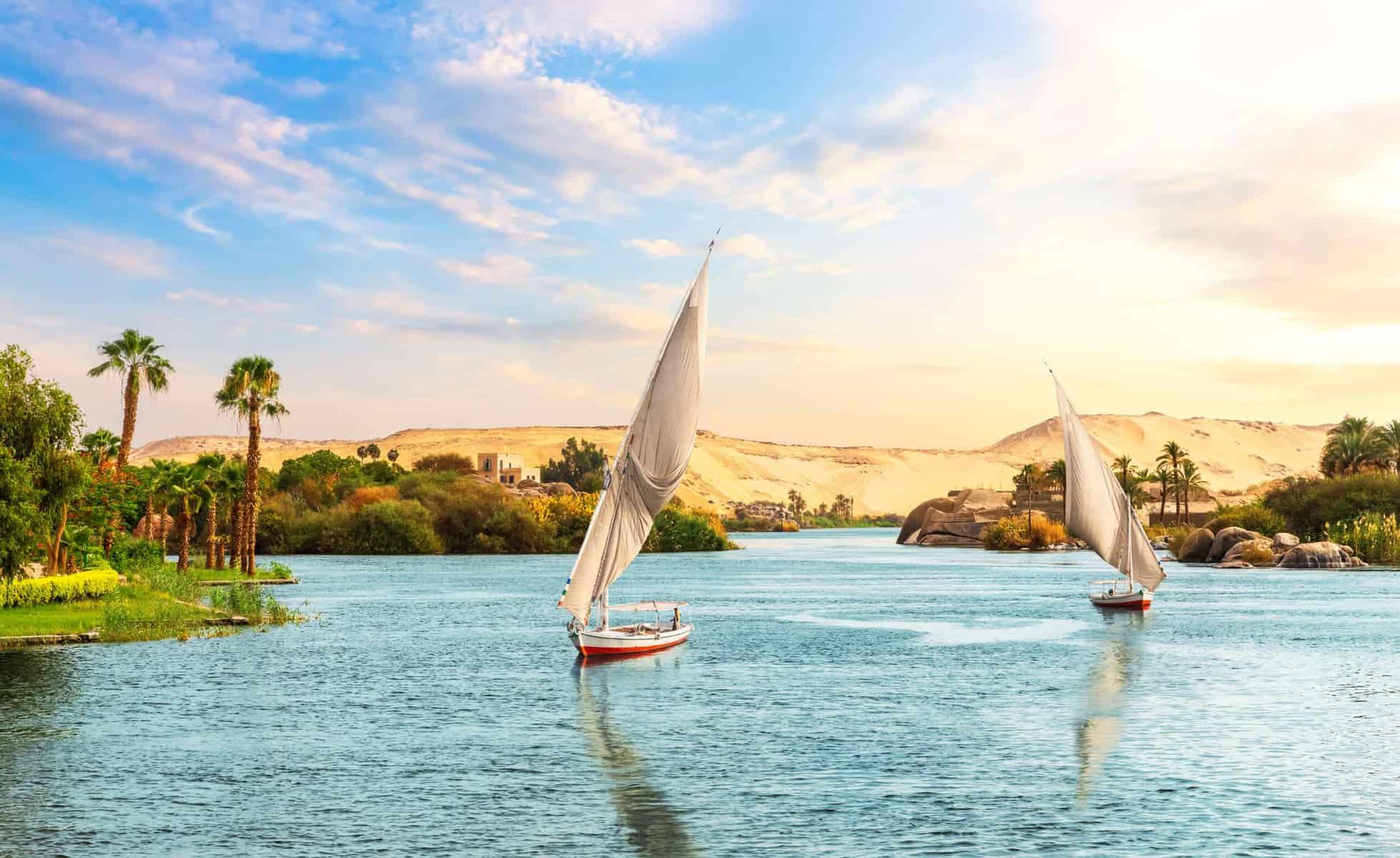 Nilkreuzfahrt mit Dahabeya