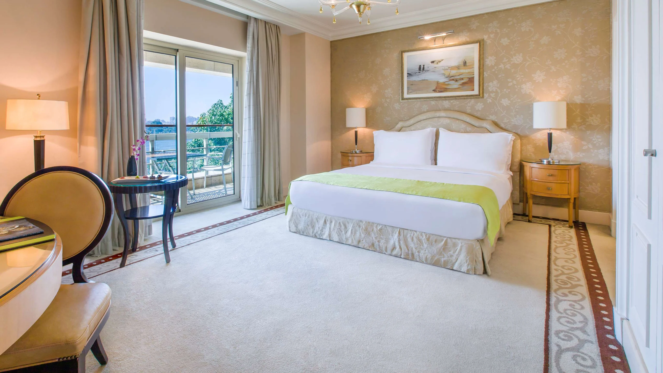 Kempinski Nile Hotel Cairo – Zimmer mit Nilblick