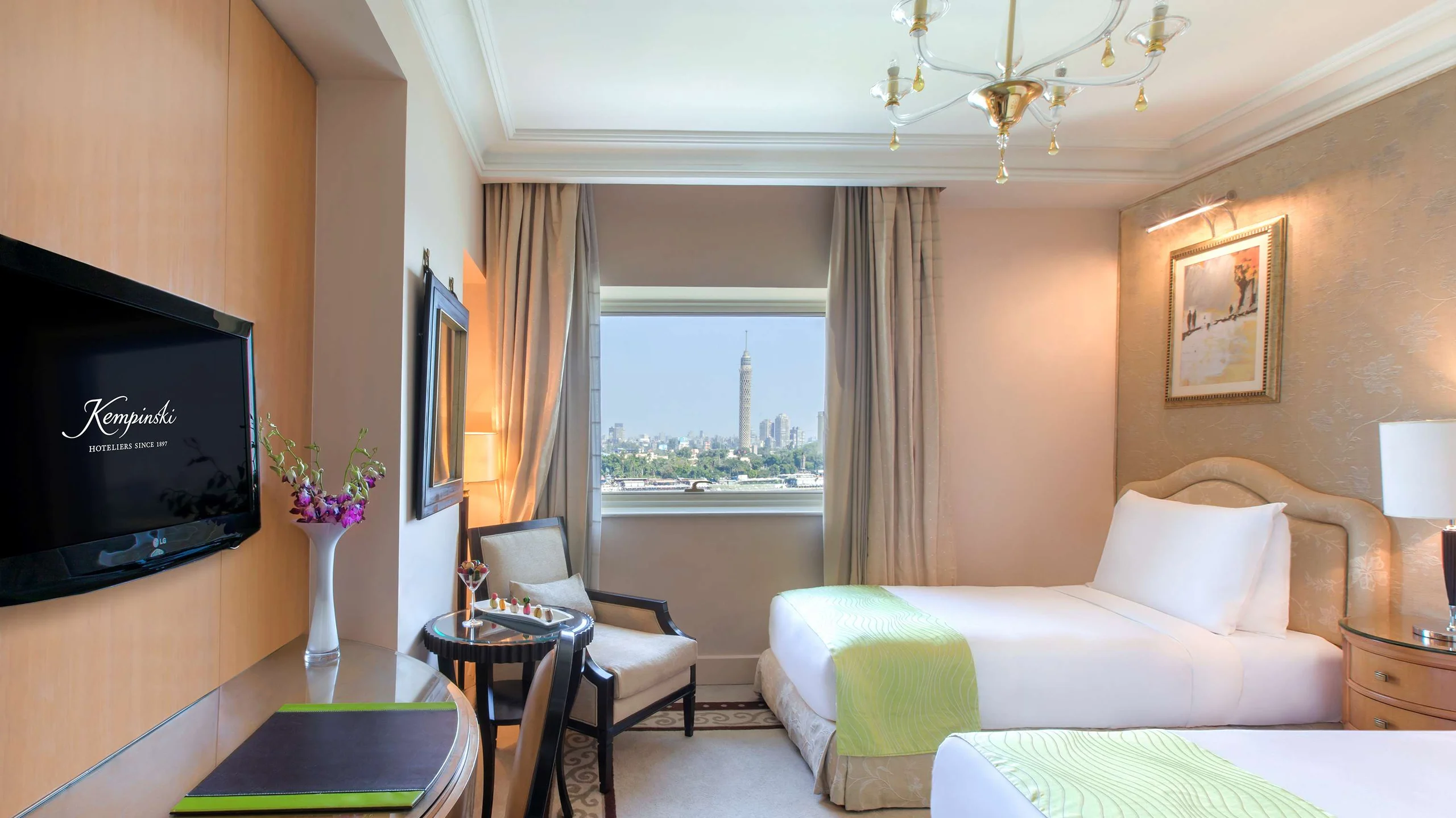 Kempinski Nile Hotel Cairo – Twin-Zimmer