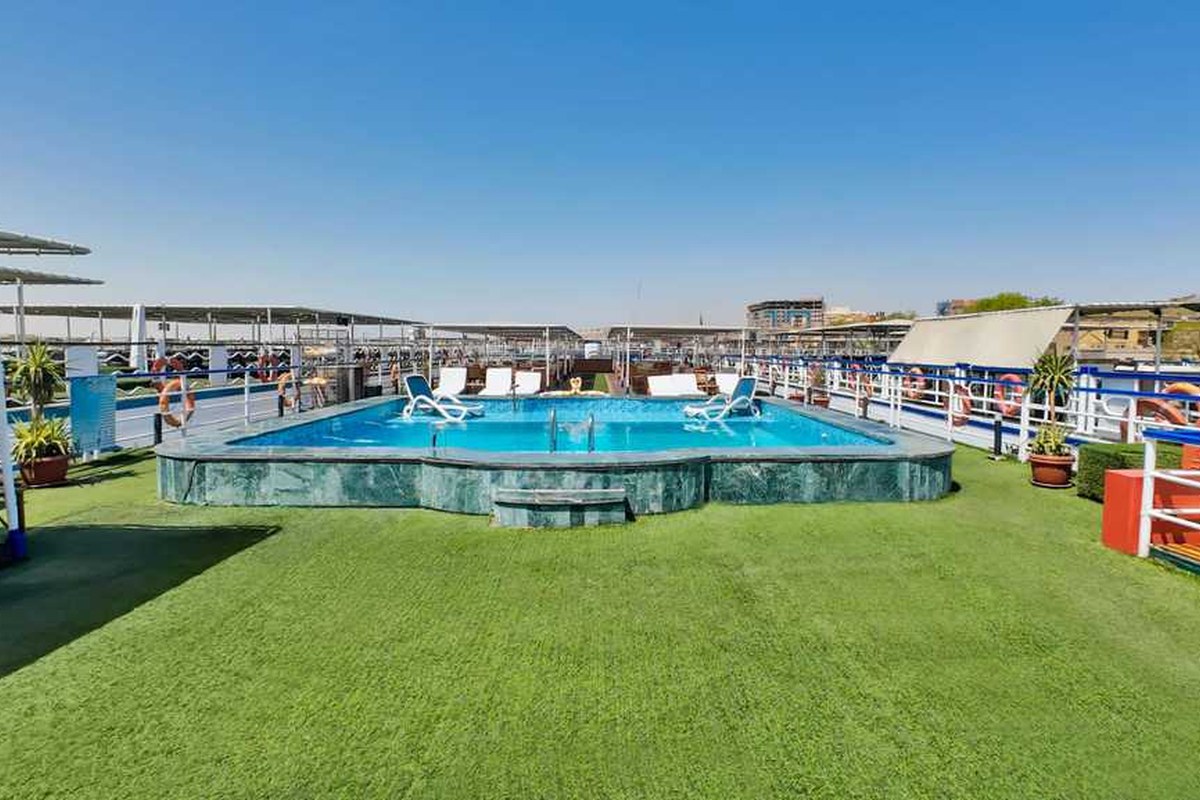 M/S Queen of Sheba – Sonnendeck als Außenbereich