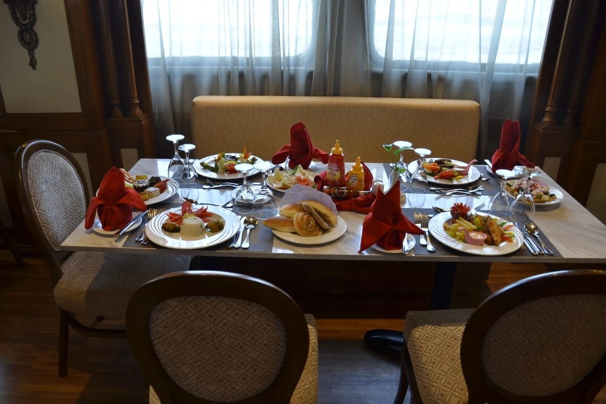 M/S Shams Nile – gedeckter Tisch